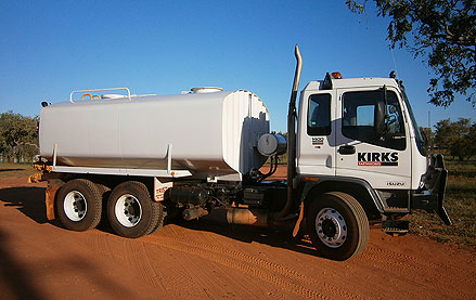 Water Cart Hire Broome Picture of a Truck